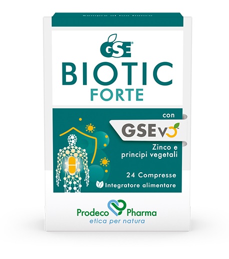 GSE BIOTIC FORTE 24 COMPRESSE - Apotecalab srl