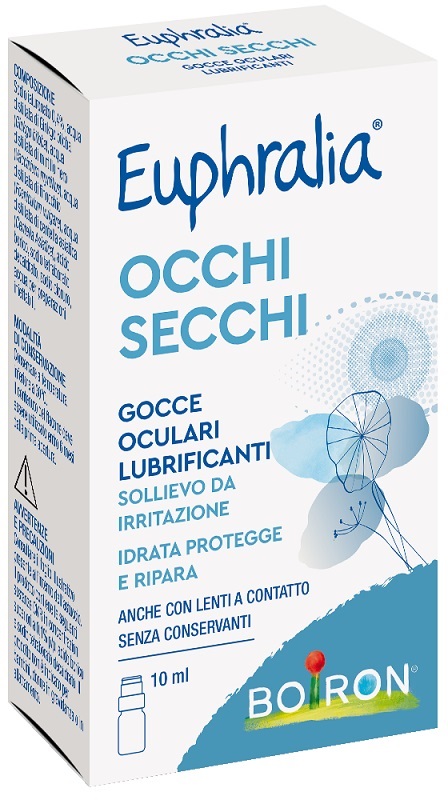 GOCCE OCUALRI LUBRIFICANTI EUPHRALIA OCCHI SECCHI 10 ML - Apotecalab srl
