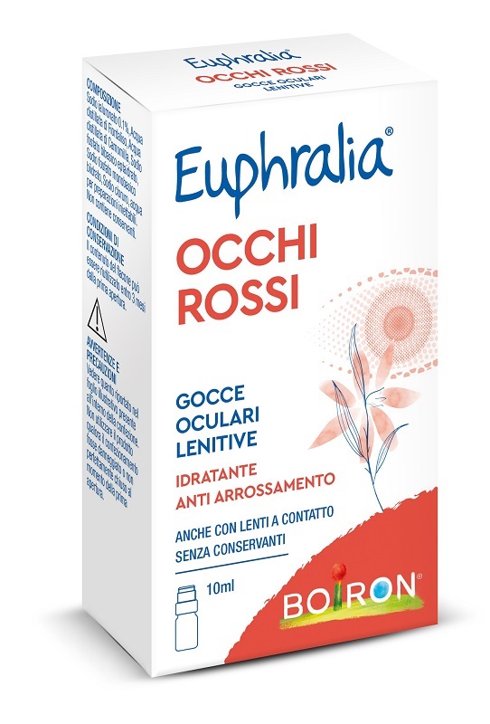 GOCCE OCULARI LENITIVE EUPHRALIA OCCHI ROSSI 10 ML - Apotecalab srl