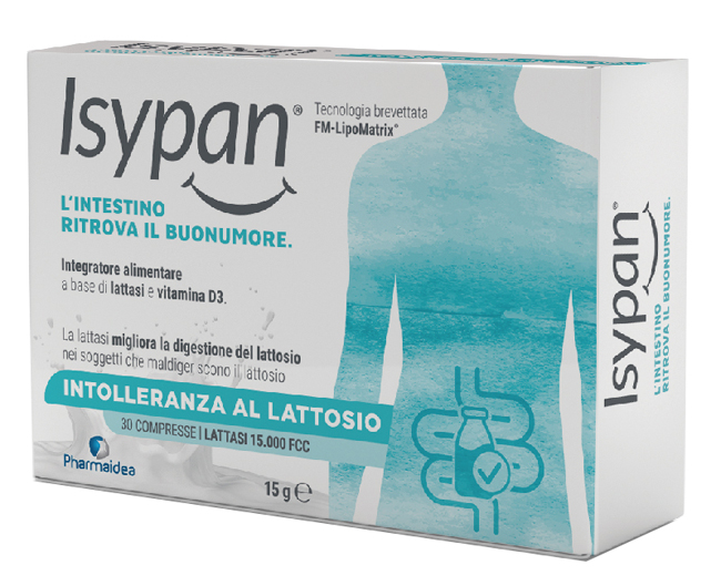 ISYPAN INTOLLERANZA LATTOSIO 30 COMPRESSE - Apotecalab srl