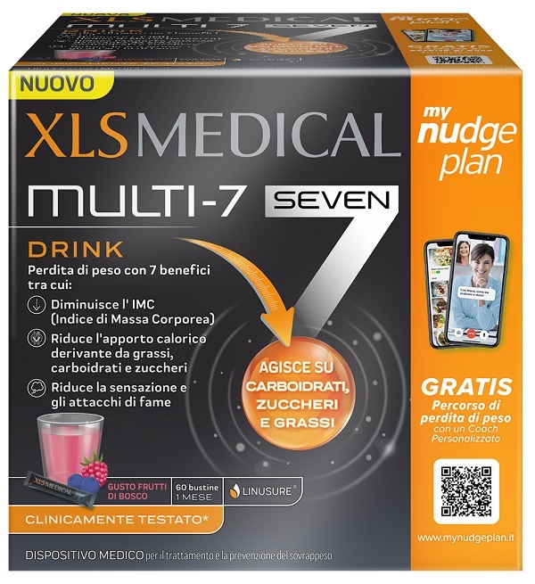 XLS MEDICAL MULTI7 DRINK 60 BUSTINE - Apotecalab srl