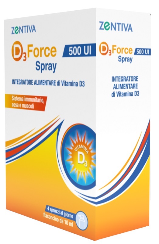 D3 FORCE 500UI SPRAY 10 ML - Apotecalab srl
