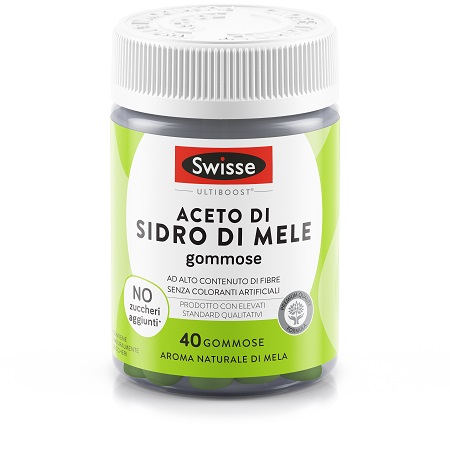 SWISSE ACETO DI SIDRO DI MELE 40 PASTIGLIE GOMMOSE - Apotecalab srl