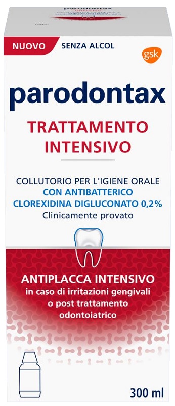 PARODONTAX TRATTAMENTO INTENSIVO CLOREXIDINA 0,2% - Apotecalab srl