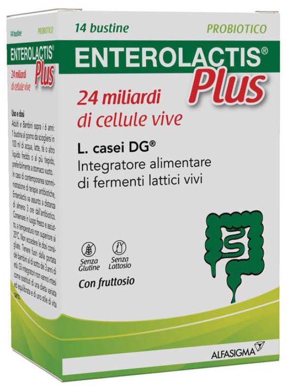 ENTEROLACTIS PLUS 14 BUSTINE - Apotecalab srl