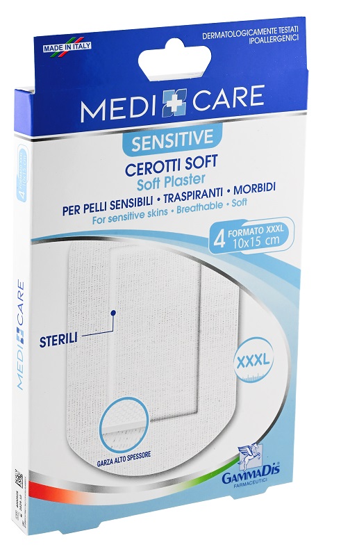 CEROTTO MEDICARE STERILI TNT 10X15 4 PEZZI - Apotecalab srl