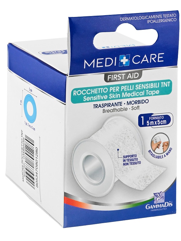 CEROTTO IN ROCCHETTO MEDICARE  TNT BIANCO 500X5 CM - Apotecalab srl