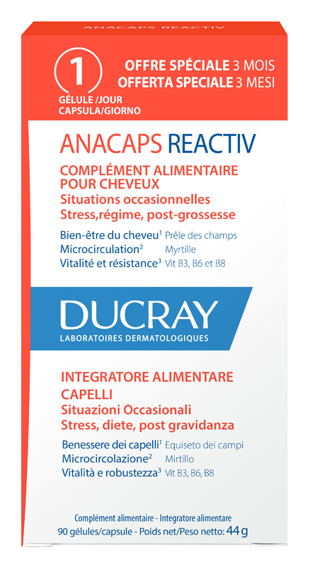 ANACAPS REACTIV GEL 90U 90 CAPSULE  - Apotecalab srl
