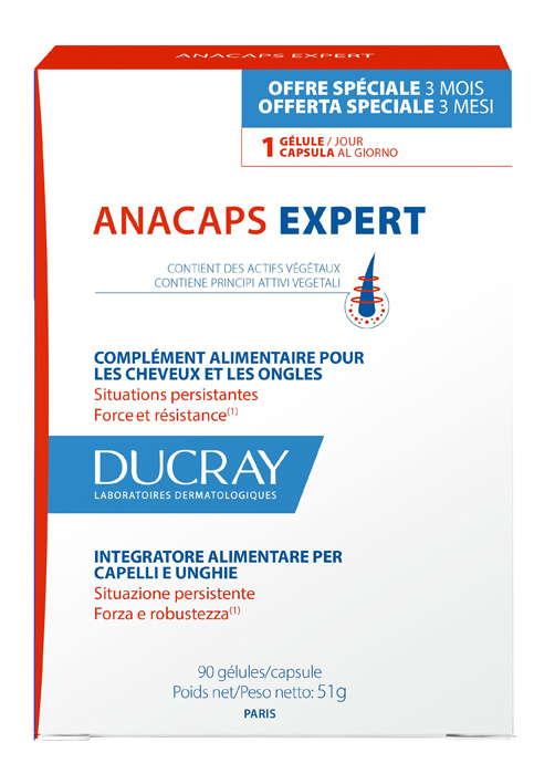 DUCRAY ANACAPS EXPERT 90 CAPSULE  - Apotecalab srl