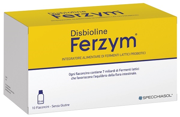 DISBIOLINE FERZYM 10 FLACONCINI DA 8 ML - Apotecalab srl