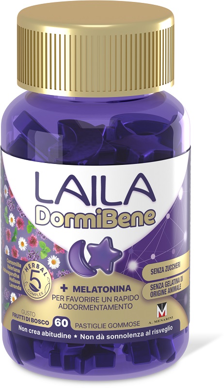 LAILA DORMIBENE 60 GOMMOSE - Apotecalab srl