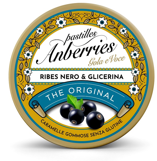 ANBERRIES CLASSICHE RIBES NERO GLICERINA 50 G - Apotecalab srl