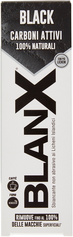 BLANX BLACK CARBONE DENTIFRICIO 75 ML - Apotecalab srl