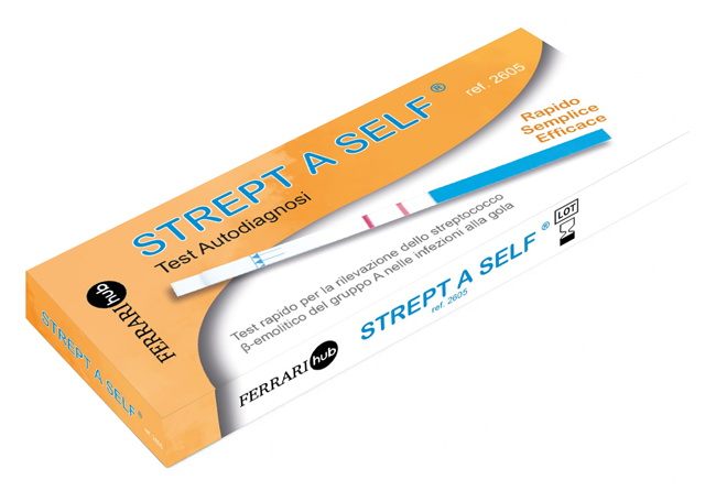 TEST AUTODIAGNOSTICO STREPT A RILEVAZIONE BATTERI STREPTOCOCCO B-EMOLITICO DI GRUPPO A NELLE INFEZIONI ALLA GOLA - Apotecalab srl