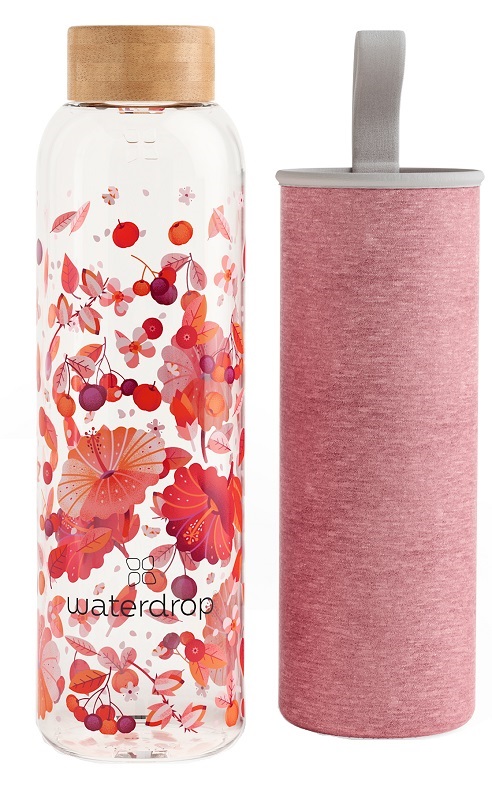 WATERDROP BOTTIGLIA VETRO RELAX DA 600 ML - Apotecalab srl