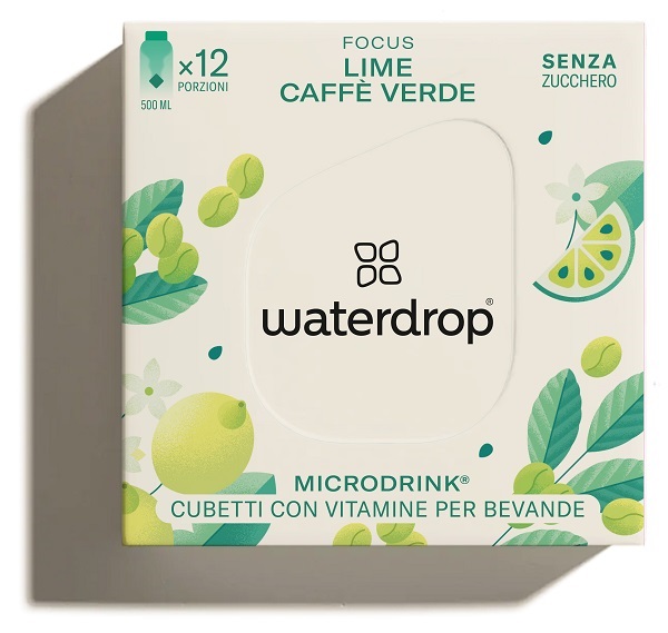 WATERDROP MICRODRINK FOCUS 12 CUBETTI - Apotecalab srl