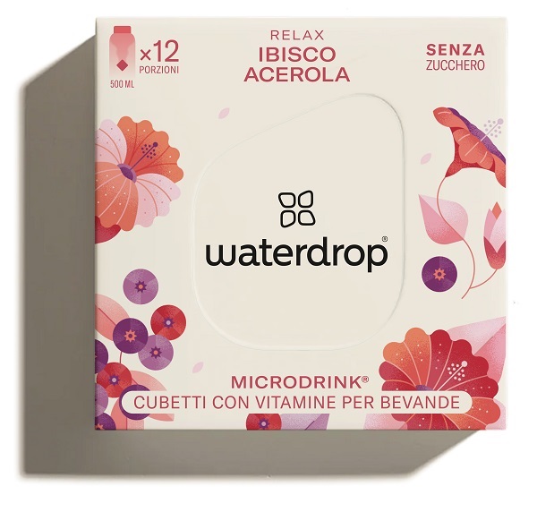 WATERDROP MICRODRINK RELAX 12 CUBETTI - Apotecalab srl