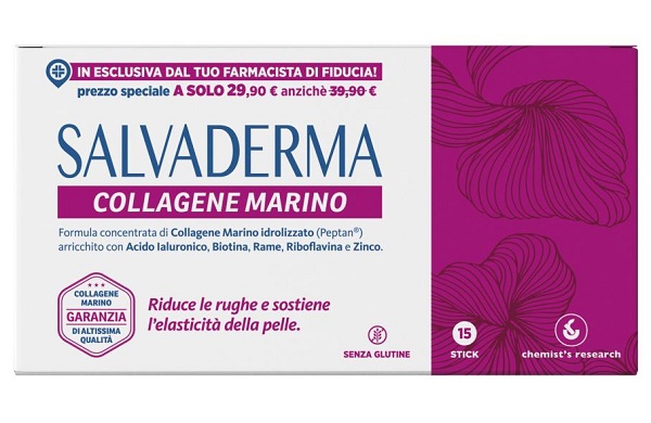 SALVADERMA COLLAGENE 15 STICK - Apotecalab srl