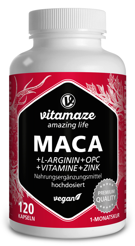 VITAMAZE MACA 120 CAPSULE - Apotecalab srl