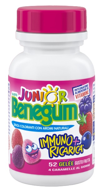 BENEGUM J IMMUNO + RICARICA FRUTTI ROSSI 156 G - Apotecalab srl