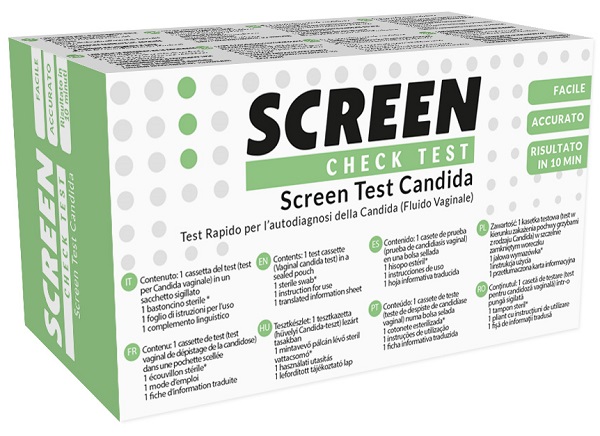 SCREEN TEST RAPIDO SCREEN TEST CANDIDA AUTODIAGNOSTICO 1 PEZZO - Apotecalab srl