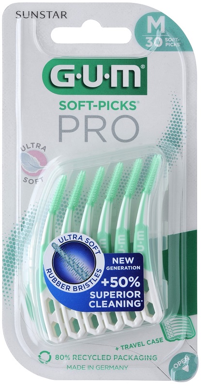 GUM SOFT PICK PRO MEDIUM 30 PEZZI - Apotecalab srl