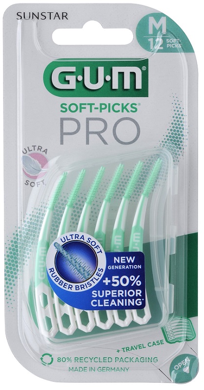 GUM SOFT PICK PRO MEDIUM 12 PEZZI - Apotecalab srl