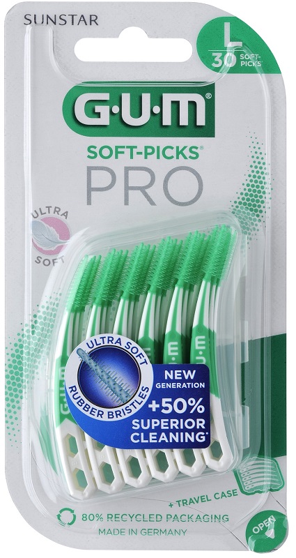 GUM SOFT PICK PRO LARGE 30 PEZZI - Apotecalab srl