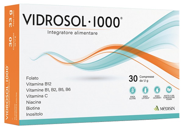 VIDROSOL 1000 30 COMPRESSE - Apotecalab srl