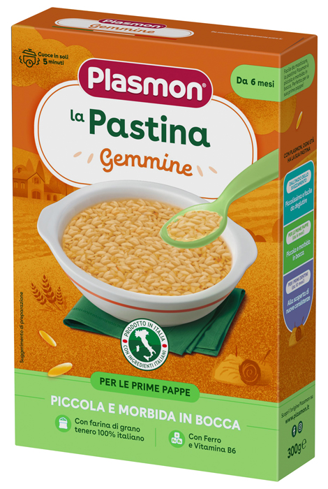 PLASMON PASTA GEMMINE 300 G - Apotecalab srl