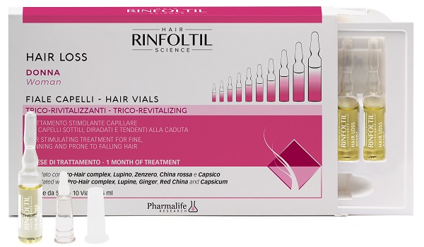 RINFOLTIL HAIR LOSS DONNA FIALE CAPELLI 10X5 ML - Apotecalab srl