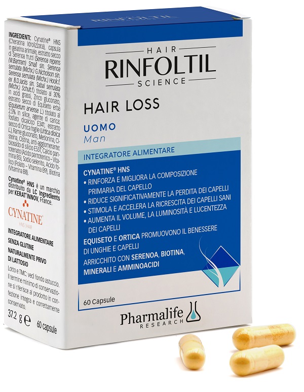 RINFOLTIL HAIR LOSS UOMO 60 CPS - Apotecalab srl