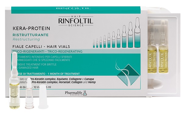 RINFOLTIL KERA-PROTEIN FIALE CAPELLI 10X5 ML - Apotecalab srl