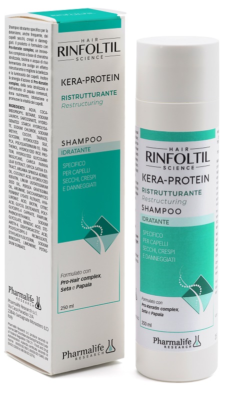 RINFOLTIL KERA-PROTEIN SHAMPOO IDRATANTE 250 ML - Apotecalab srl