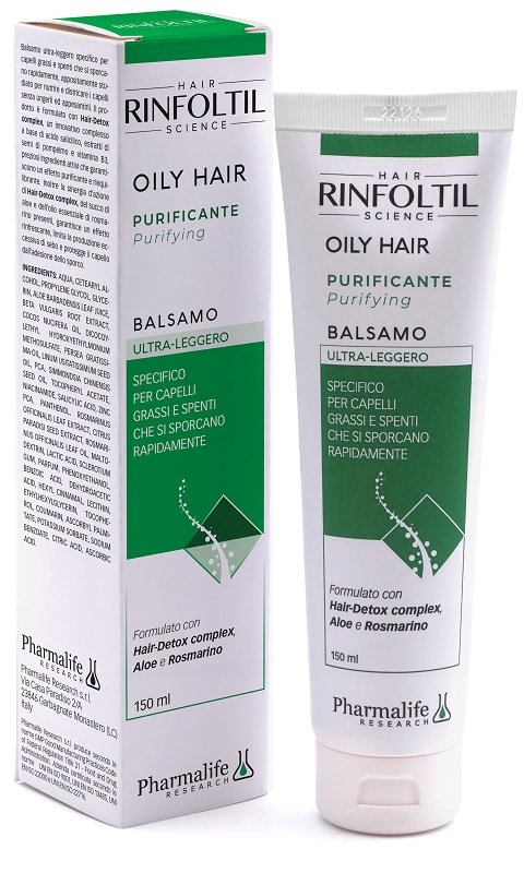 RINFOLTIL OILY HAIR BALSAMO 150 ML - Apotecalab srl