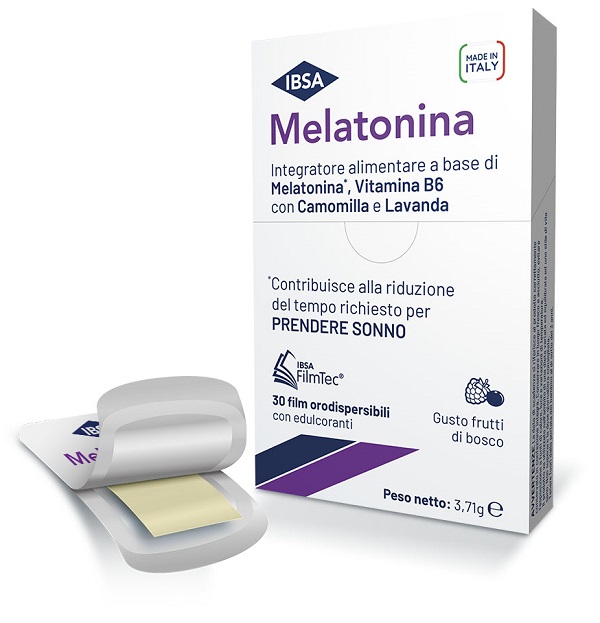 MELATONINA IBSA 30 FILM ORALI - Apotecalab srl