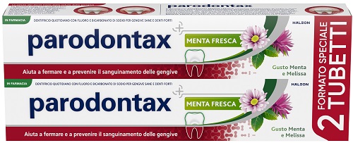 PARODONTAX BIPACK MENTA FRESCA 2 X 75 ML - Apotecalab srl