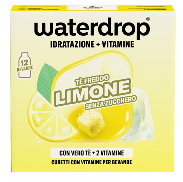 WATERDROP ICE TEA LIMONE 12 CUBETTI - Apotecalab srl