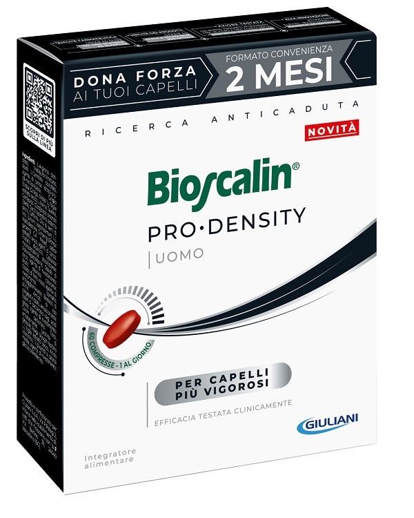 BIOSCALIN PRO DENSITY UOMO 60 COMPRESSE - Apotecalab srl
