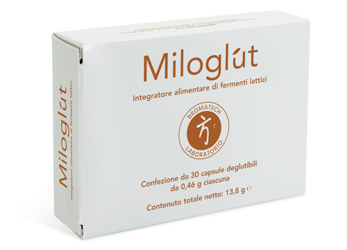 MILOGLUT 30 CAPSULE - Apotecalab srl