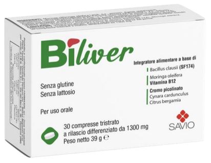 BILIVER 30 COMPRESSE - Apotecalab srl