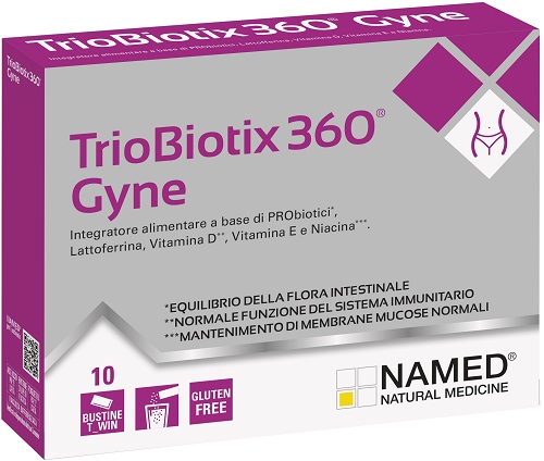 TRIOBIOTIX360 GYNE 10 BUSTINE T-WIN - Apotecalab srl