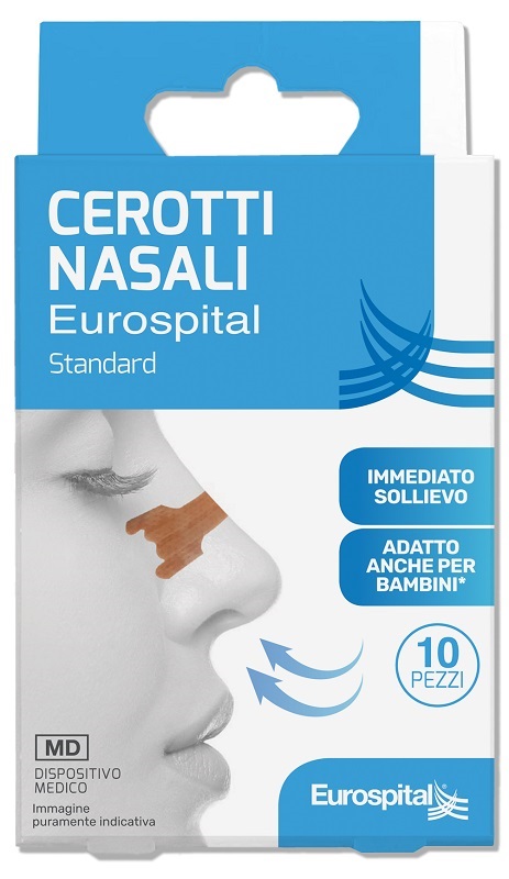 CEROTTI NASALI STANDARD 5,6X1,8CM 10 PEZZI - Apotecalab srl