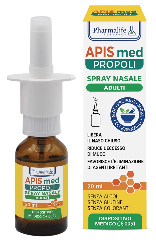 SPRAY NASALE APIS MED PROPOLI 20 ML - Apotecalab srl