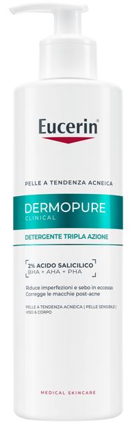 EUCERIN EIS DERMOP DETERGENTE TRIPLA AZIONE 400 ML - Apotecalab srl