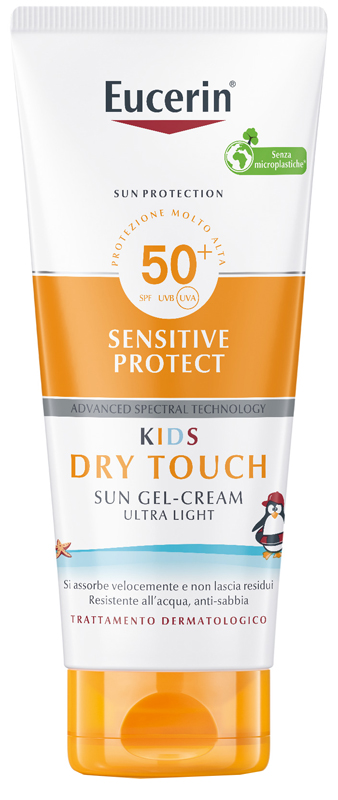 EUCERIN SUN KIDS DRY TOUCH GEL CREAM SPF50+ 200 ML - Apotecalab srl