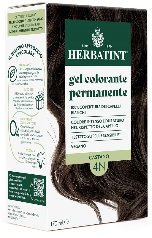 HERBATINT 4N CASTANO 170 ML - Apotecalab srl