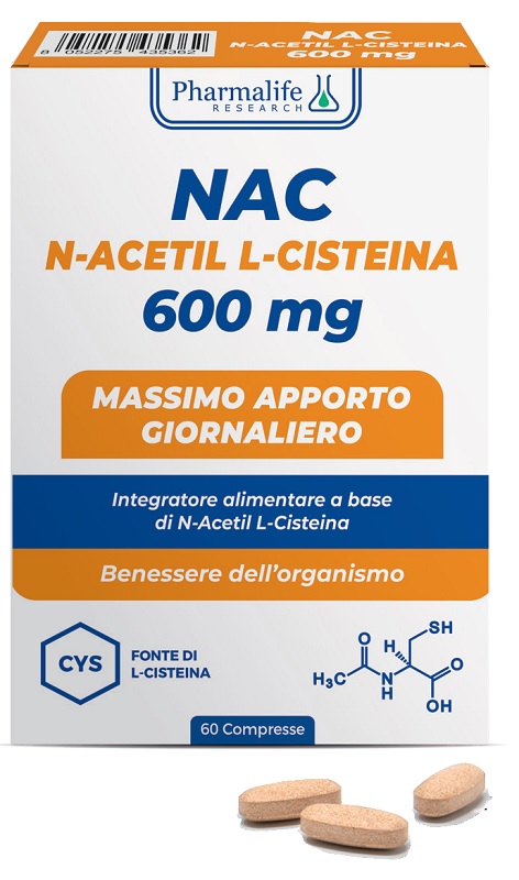 NAC 600MG 60 COMPRESSE - Apotecalab srl