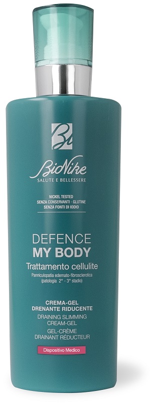 CREMA GEL DRENANTE RIDUCENTE DEFENCE MY BODY 400 ML - Apotecalab srl