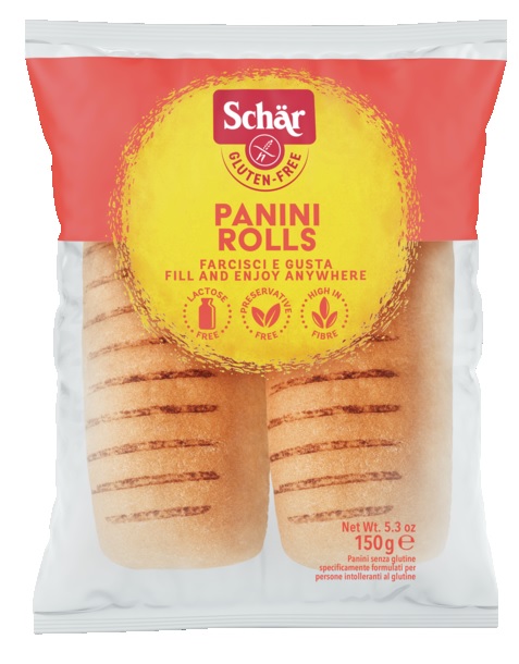 SCHAR PANINI ROLLS 2 PEZZI DA 75 G - Apotecalab srl